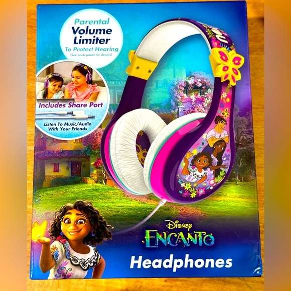 Disney Encanto Wired Headphones for Kids - Picture 1 of 7